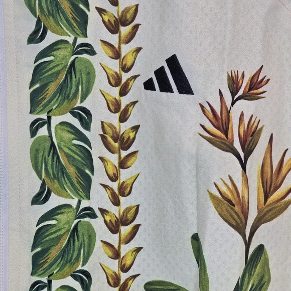 Adidas Tropical Breeze Jacket Farm Rio Cream Colour Size M - Picture 5 of 16